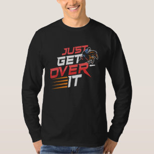 Ga gewoon over de Dressage Sport Dressage Show Hor T-shirt