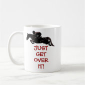 Ga gewoon over het paard springen koffiemok (Links)