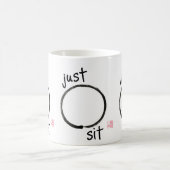Ga gewoon zitten koffiemok (Center)