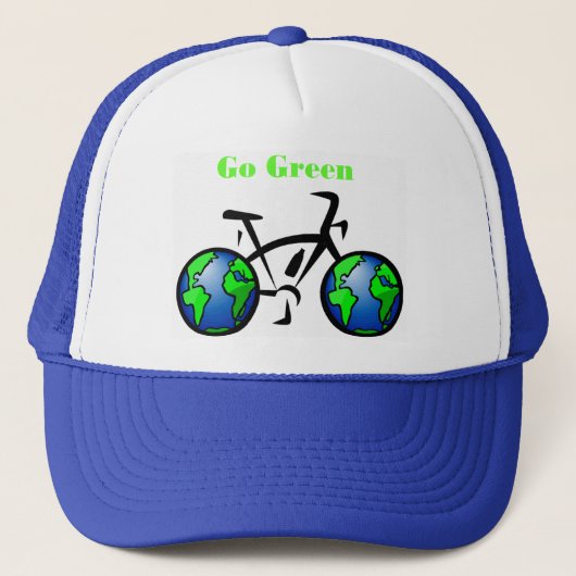 Ga Groen Pet (Voorkant)