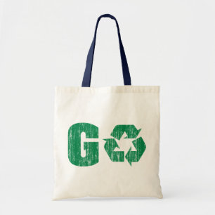 Ga Groen Recyclen Tote Bag