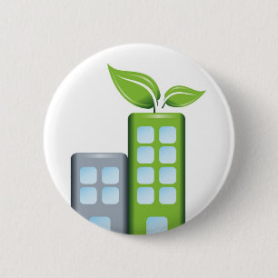 Ga groen ronde button 5,7 cm