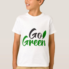 Ga groen t-shirt