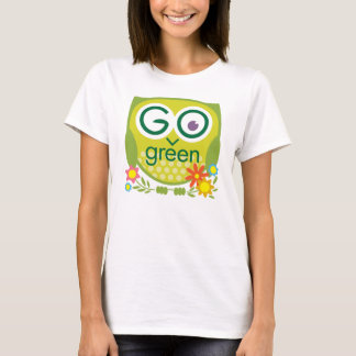 Ga Groene Owl T-shirt
