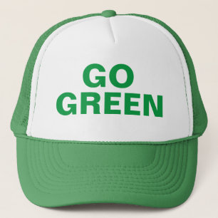 Ga het Groene Pet van de Vrachtwagenchauffeur