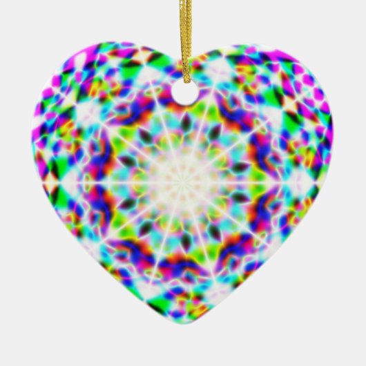 Ga het licht in keramisch ornament (Voorkant)