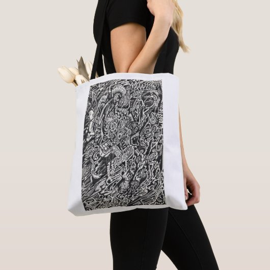 Ga, het Man van de Microdot in Draagtas (Dichtbij)