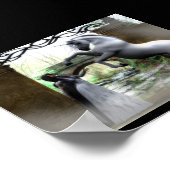 Ga het Realm van Unicorn in Poster (Hoek)