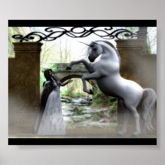 Ga het Realm van Unicorn in Poster (Voorkant)