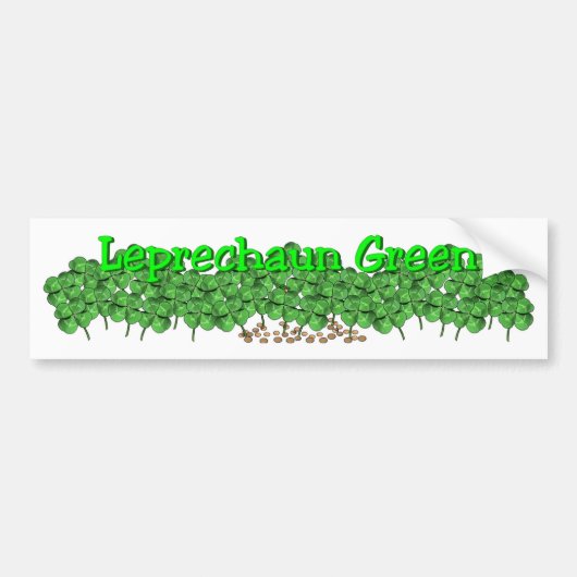 Ga Iers! Bumpersticker (Voorkant)