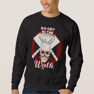 Ga in de loop van de Chef Pet schedel Trui