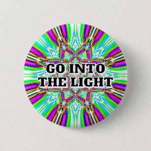 GA IN HET LICHT RONDE BUTTON 5,7 CM