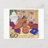 Ga! Inspirerend Briefkaart (Voorkant)