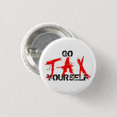 GA JAX YOURSELF RONDE BUTTON 3,2 CM (Voorkant /achterkant)