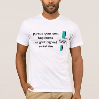 Ga je eigen geluk na t-shirt