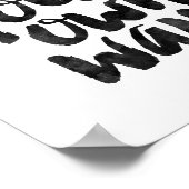 Ga je eigen weg poster (Hoek)