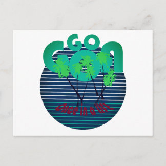 ga je gang - een keer in je leven briefkaart