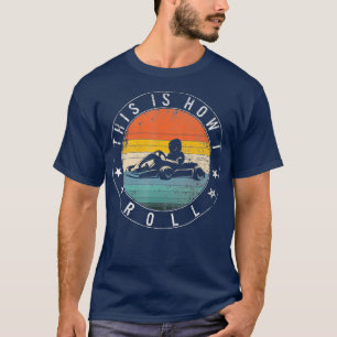 Ga je gang met racen dit is hoe ik racen sleep t-shirt