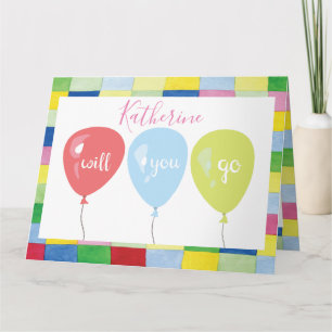 Ga je naar de promo? kaart