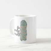 Ga jezelf besmeren koffiemok (Voorkant links)