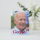 Ga Joe! Briefkaart (Staand voorkant)