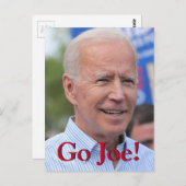 Ga Joe! Briefkaart (Voorkant / Achterkant)