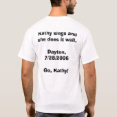 Ga, Kathy. T-shirt (Achterkant)