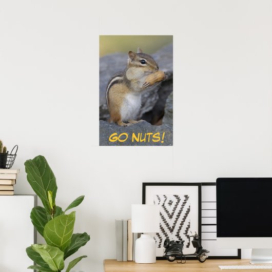 Ga maar naar Nuts. Poster (Thuiskantoor)