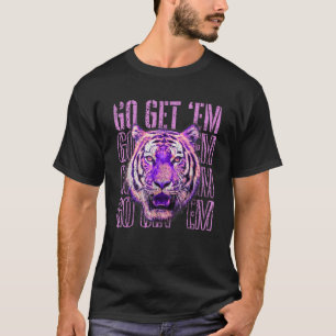 Ga me Tiger Mannen Peuter Boys Meisjes Vrouwen Gra T-shirt