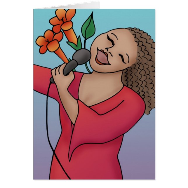 Ga Meisje! Kaart (Voorkant)