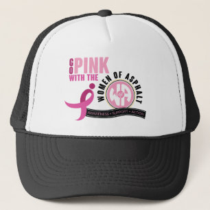 "Ga met de roze trucker hoed" Pet