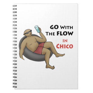 Ga met de stroom in de Chico Notitieboek