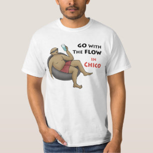 Ga met de Stroom in het Shirt van de Kip