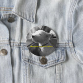 Ga met de stroomWestiePin Ronde Button 7,6 Cm (In situ)