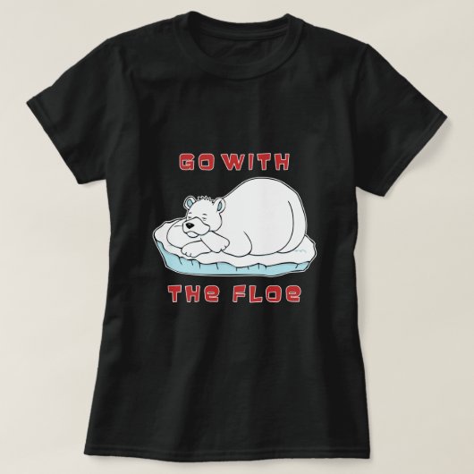 Ga met het Floe Polar Beer T-shirt (Design voorkant)