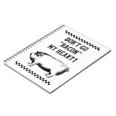 GA MIJN HART NIET NAAR BACON! NOTITIEBOEK (Linkerzijde)