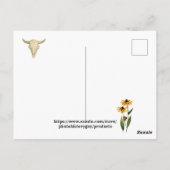 GA NA HET WESTEN BUFFALO GRAPPIGE WESTERN THEMA An Briefkaart (Achterkant)