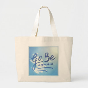 Ga naar Adventurous Sky Grote Tote Bag