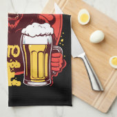 Ga naar Ale - Satan Drink bier Theedoek (Quarter Fold)