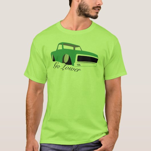 Ga naar beneden, Chevy c10-ophaling T-shirt (Voorkant)