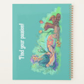 Ga naar binnen en vind je passie planner (Achterkant)