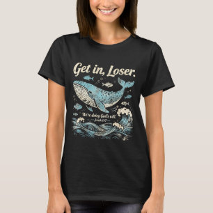Ga naar binnen, we doen Gods wil jonah 1_17 christ T-shirt