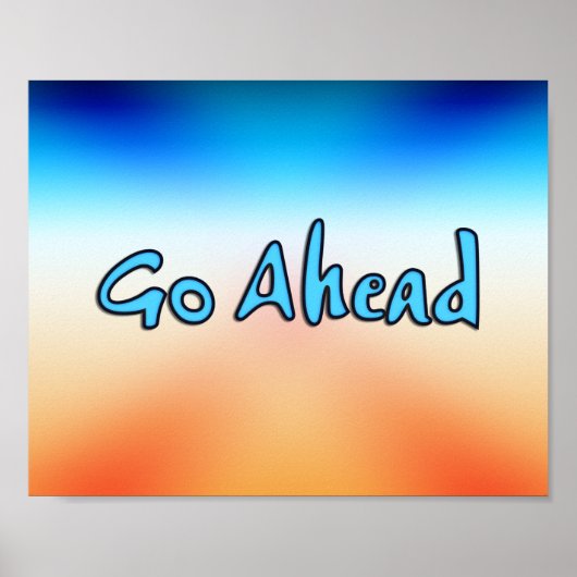 Ga naar boven poster (Voorkant)