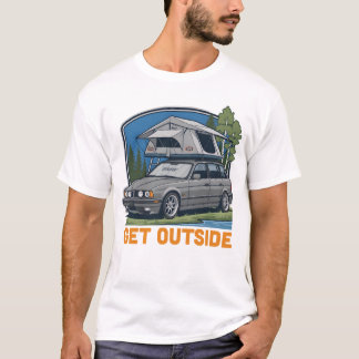 Ga naar buiten BMW E34 Touring T-shirt | E34 Wagon