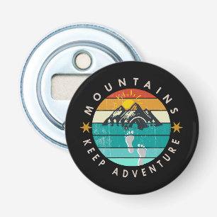 Ga naar buiten Buiten Aventura houden Button Flesopener