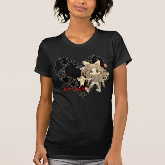 Ga naar chibi! zwart T-shirt