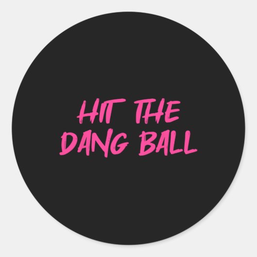 Ga naar de Dang LL2 Ronde Sticker (Voorkant)