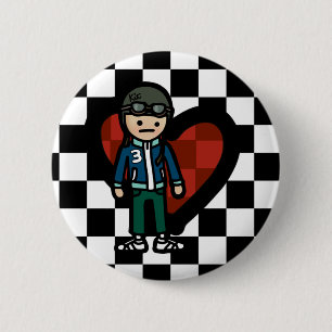 ga naar de knop! ronde button 5,7 cm