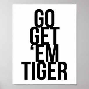 Ga naar Em Tiger Poster