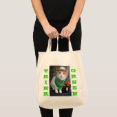 Ga naar Groene winkeltas Tote Bag (Voorkant (product))